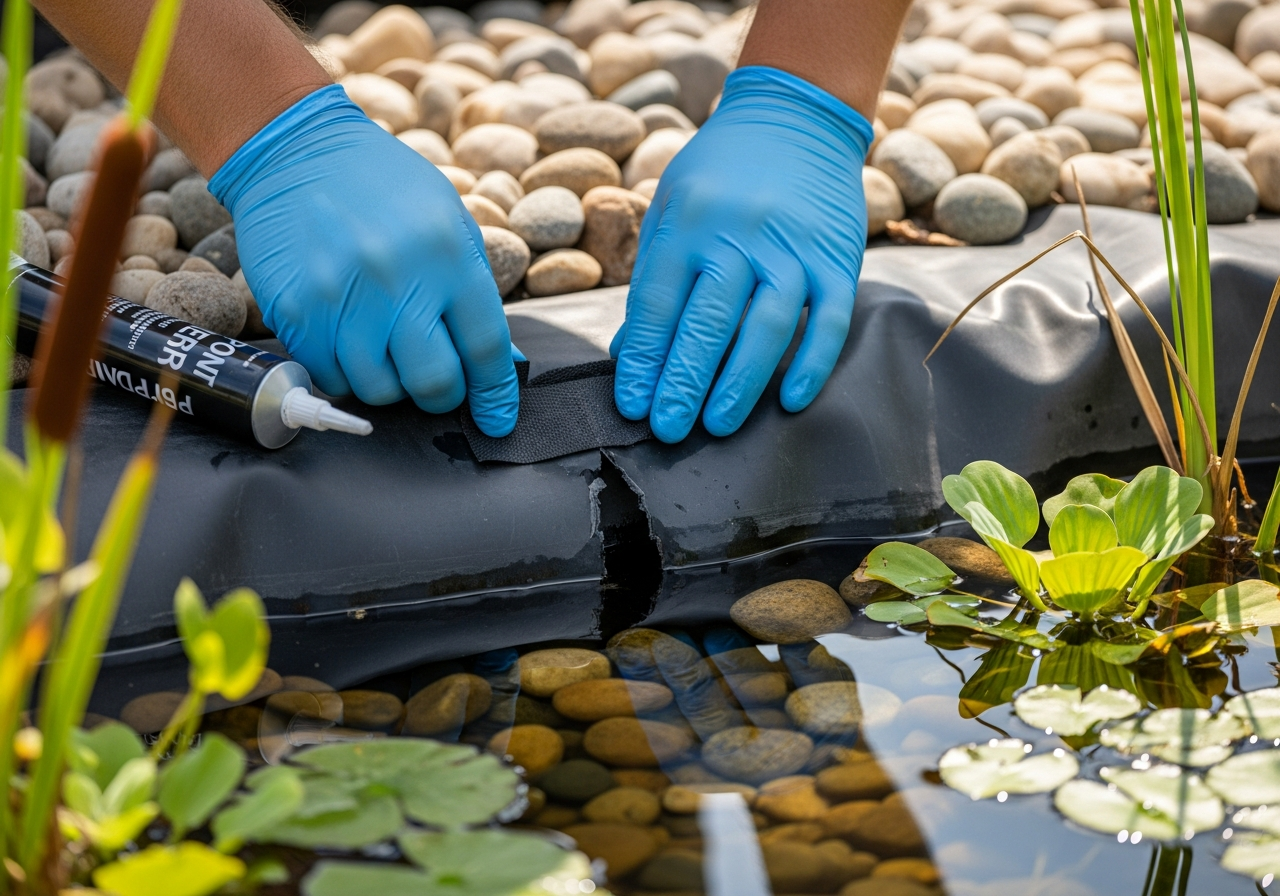 Pond Liner Repair & Replacement Services in Austin, TX