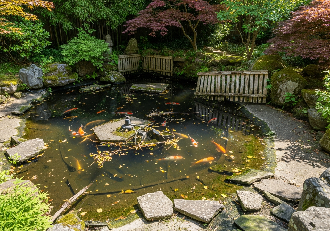 Signs Your Koi Pond Needs Repair in Austin, TX